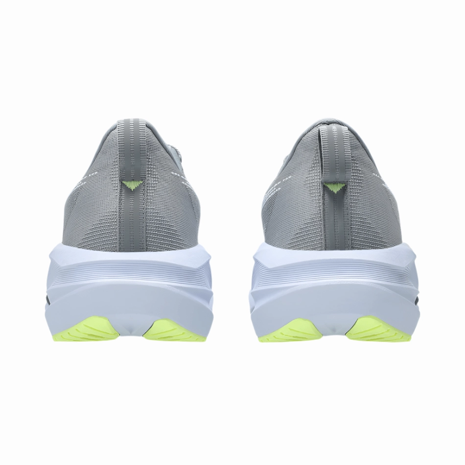 ASICS Women's NOVABLAST 5 Running Shoes in Gravel/Blue Fade AW25 Padding Technology workout - shoes