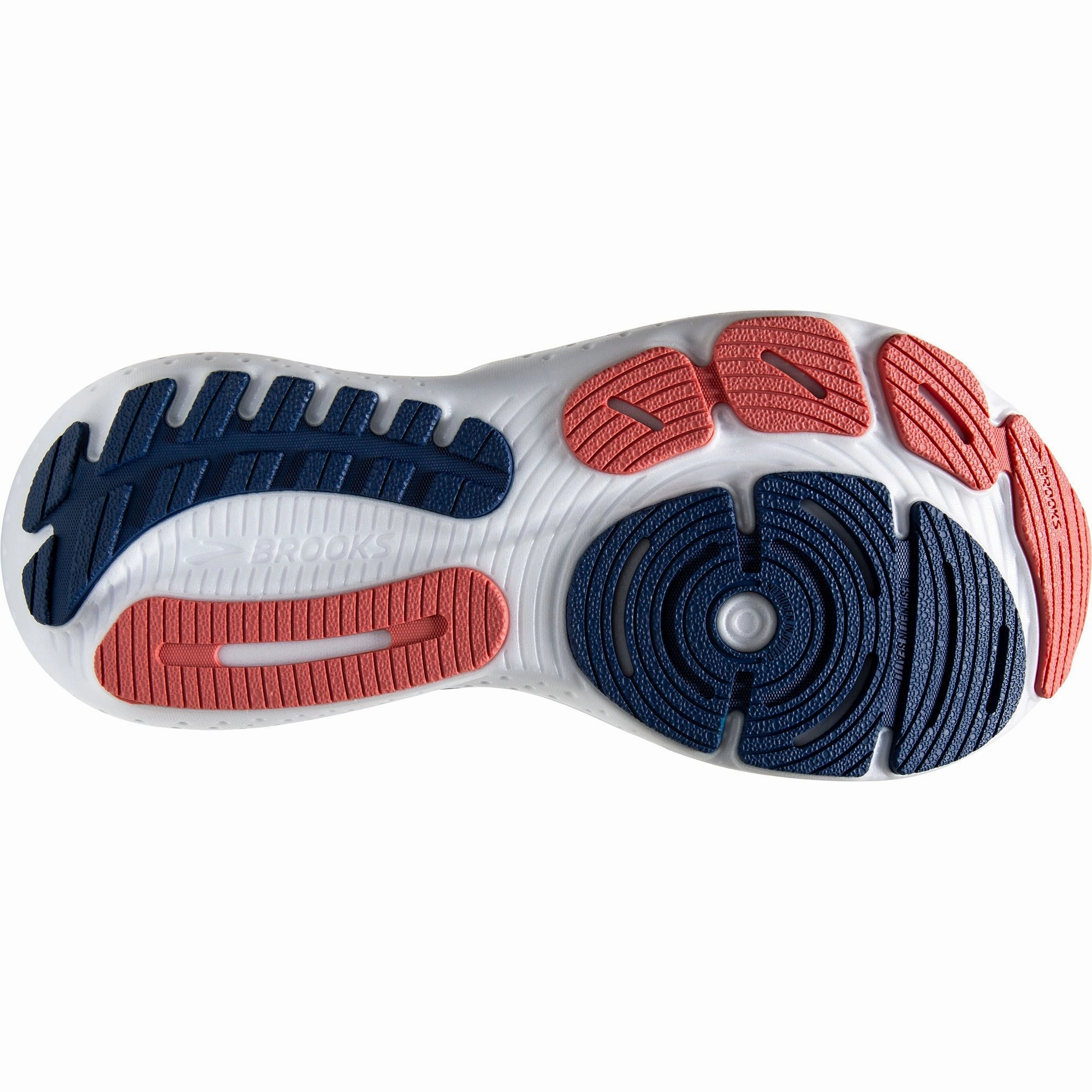 Midfoot Stability Brooks Glycerin 21 WIDE FIT Womens Running Shoes - Blue