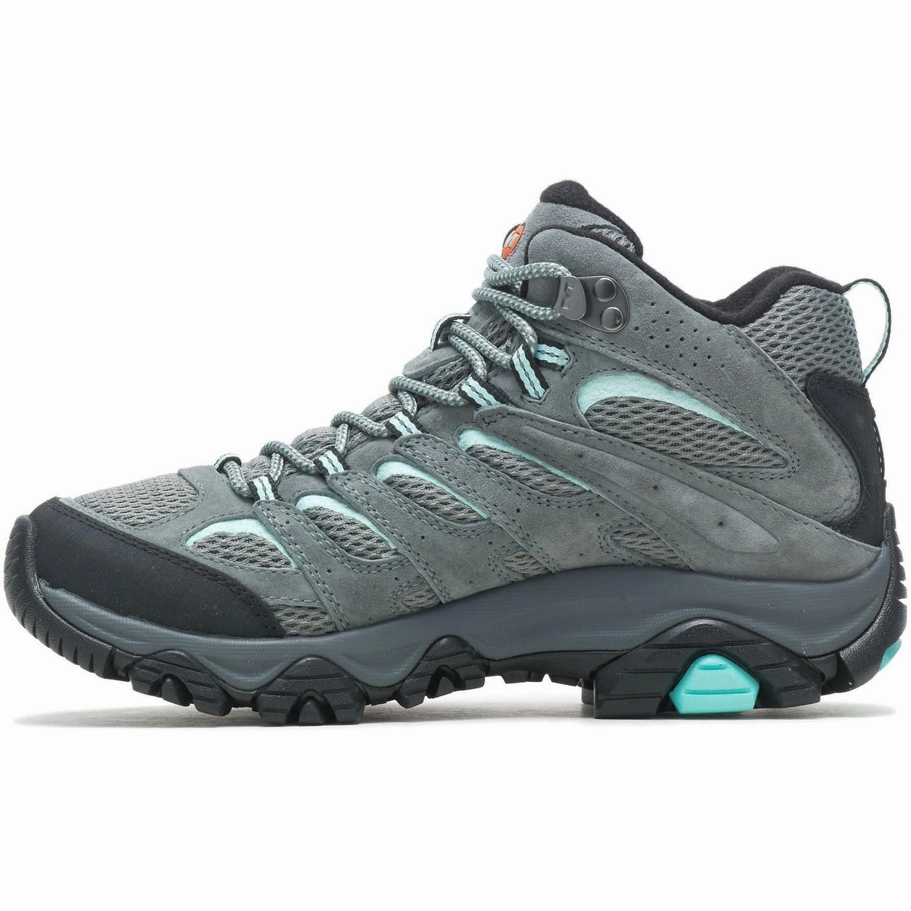 Merrell Moab 3 Mid GORE-TEX Womens Walking Boots - Grey Horizontal Stability dry - climate shoes