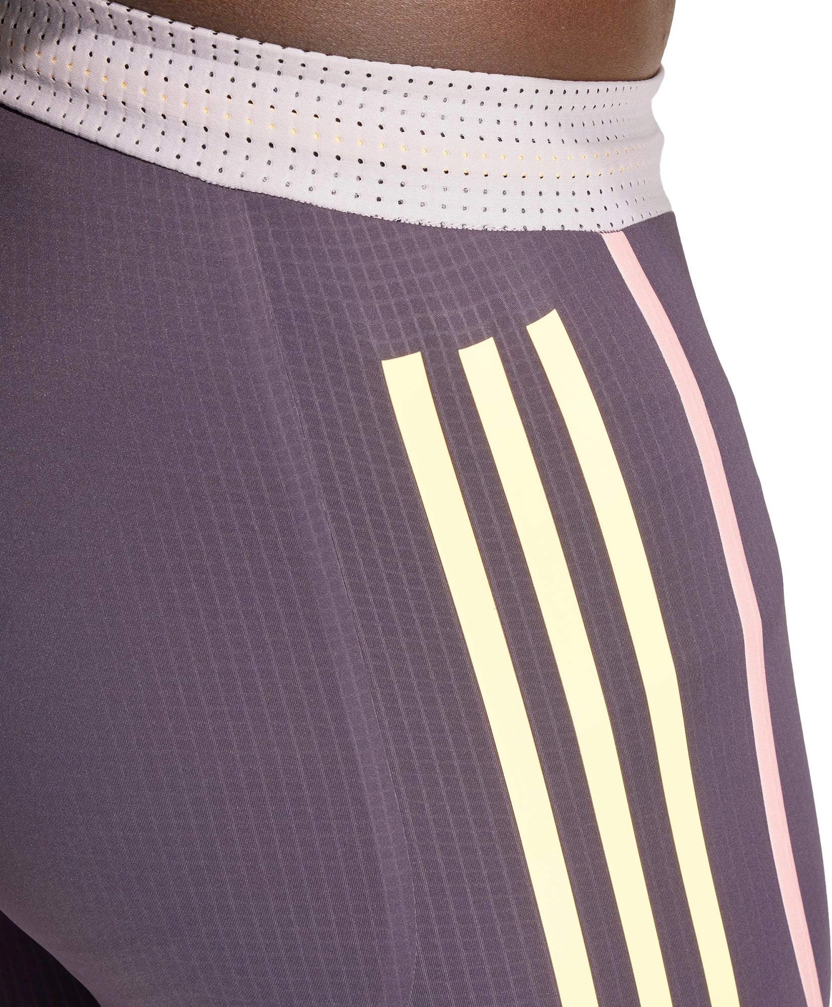 Daily Layer Swimwear adidas Adizero Promo Mens Short Running Tights - Purple