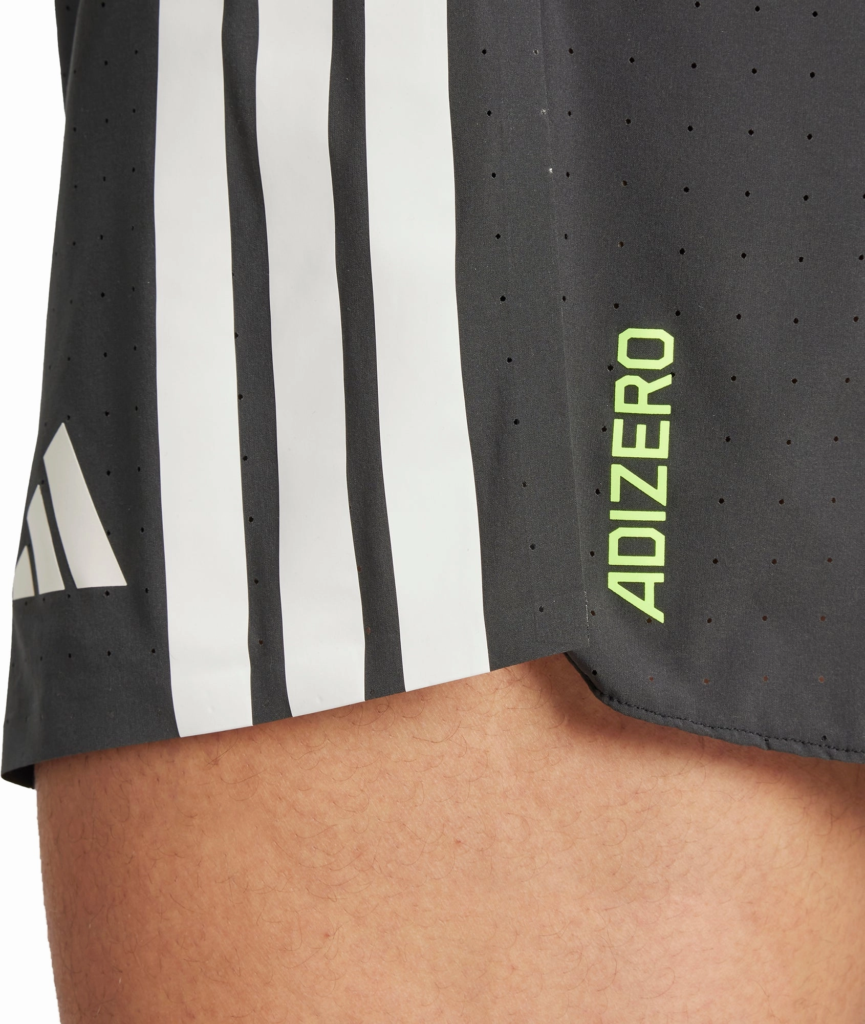 Sport Layer Body Flex adidas Adizero 3 Inch Split Mens Running Shorts - Black