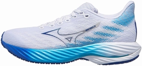 Mizuno Wave Rider 28 Womens Running Shoes - White Motion Control Feature