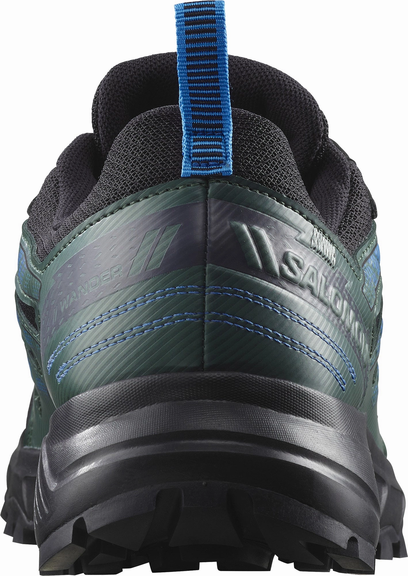 impact - resistant running shoes Salomon Wander GORE-TEX Mens Trail Running Shoes - Black