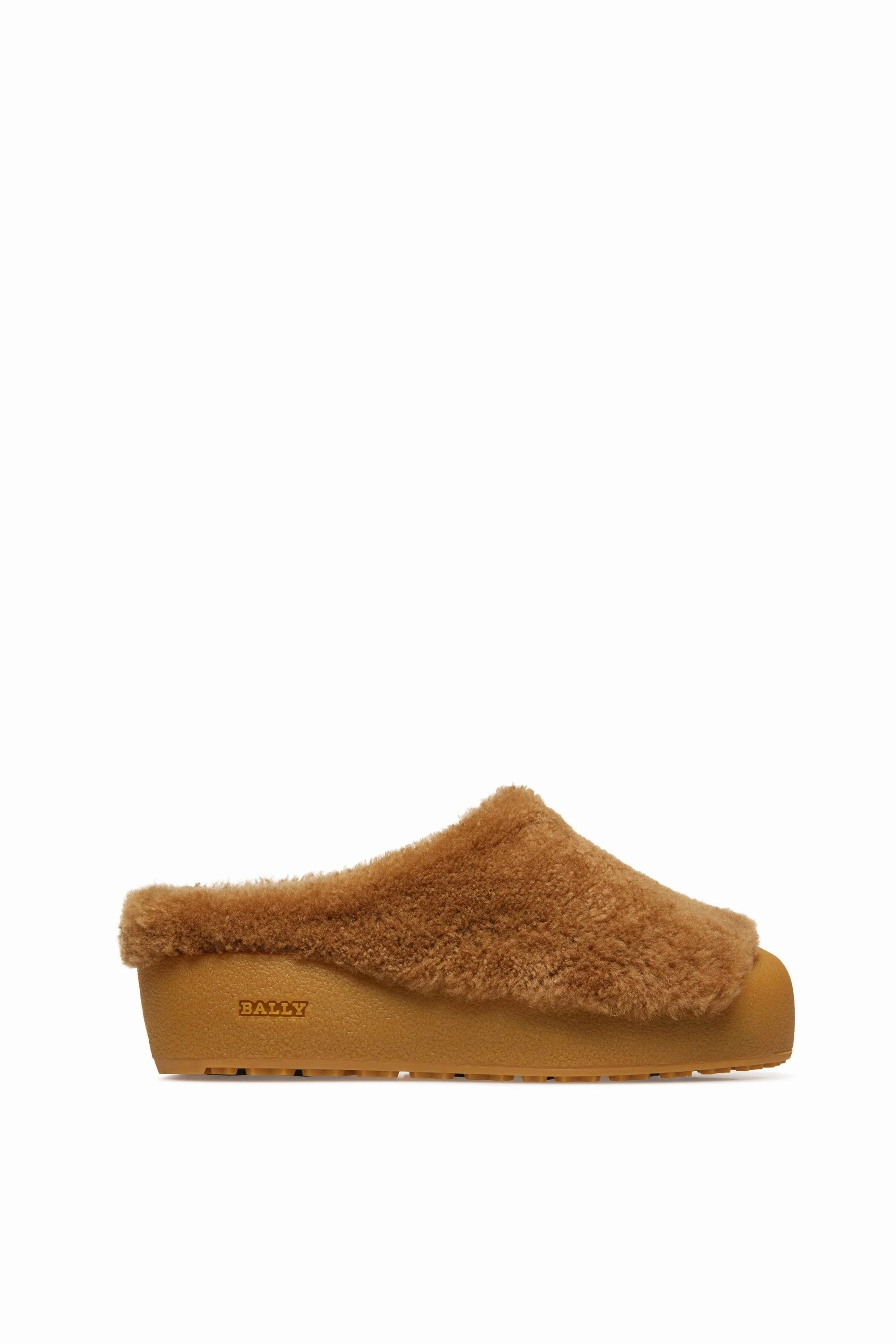 Comfortable ankle Bally Crans 6302959 Women's Camel Calf Leather Slippers