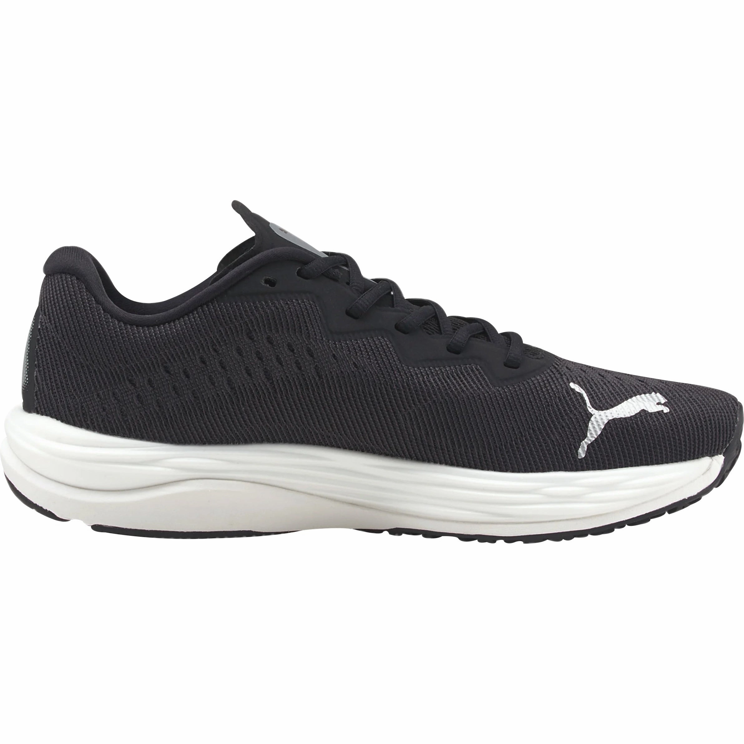 Slim Profile Puma Velocity Nitro 2 Mens Running Shoes - Black