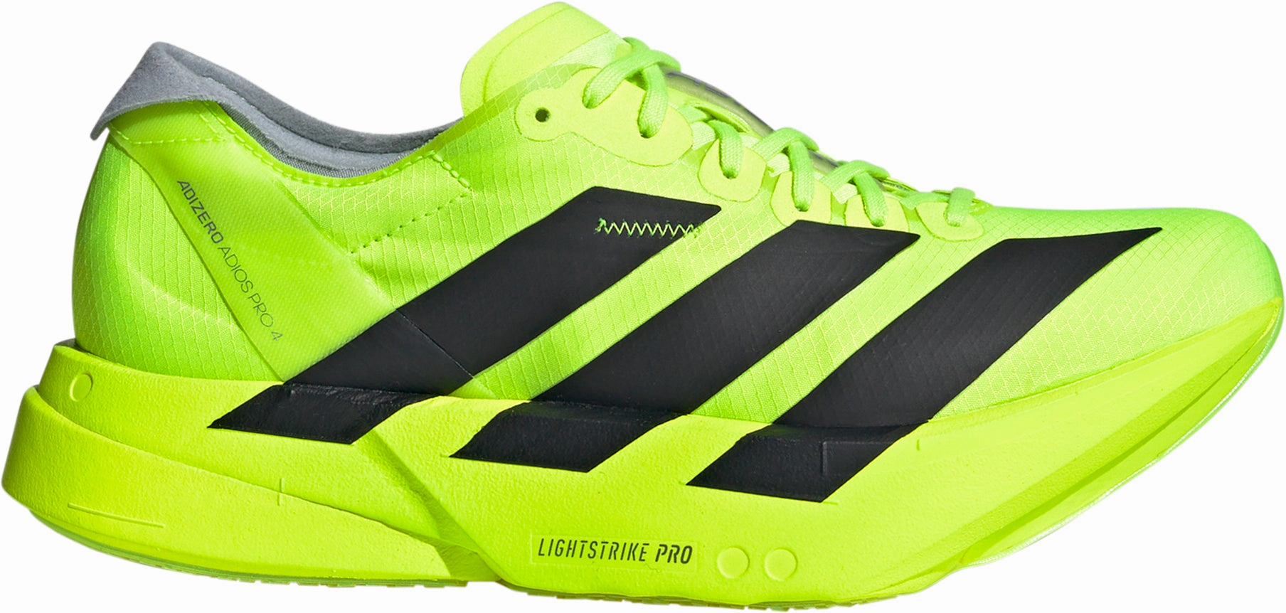 Synthetic Upper adidas Adizero Adios Pro 4 Womens Running Shoes - Yellow