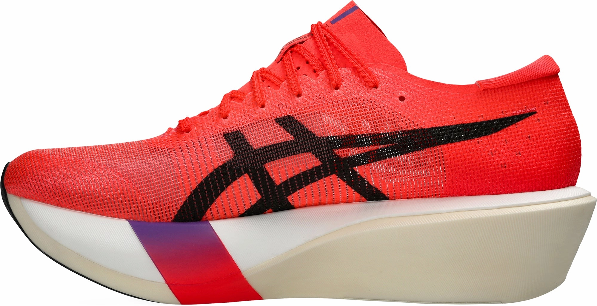 Racing running Multi Directional Tread Design Asics MetaSpeed Edge Tokyo Mens Running Shoes - Red