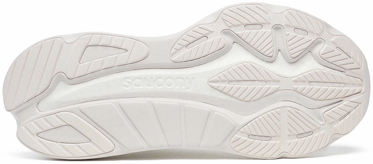 Balanced Ride Saucony Hurricane 24 Mens Running Shoes - White