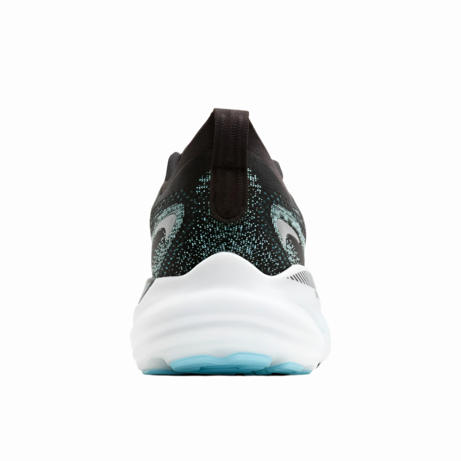 5K running Brooks Men's Glycerin GTS 22 Running Shoes in Black/Atomizer/Blazing Orange AW25