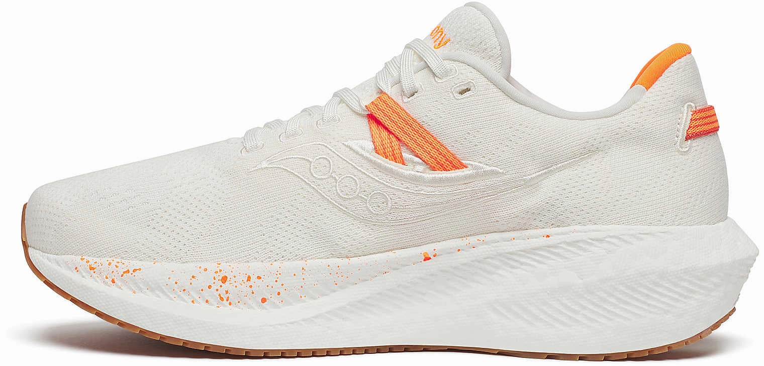 Saucony Triumph RFG Mens Running Shoes - White Multi Zone Ventilation