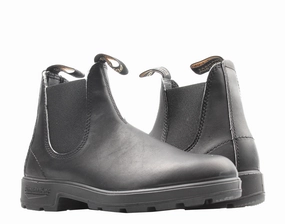 Blundstone 510 Originals Classic Chelsea Boots Black Pull-On Adult BL510 Seamless Comfort Snowy Path Low Profile Winter Walker