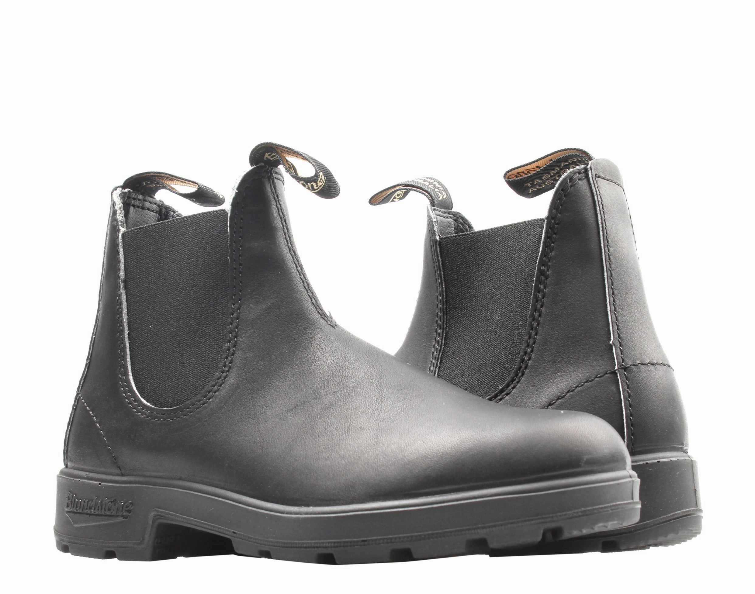 Blundstone 510 Originals Classic Chelsea Boots Black Pull-On Adult BL510 Seamless Comfort Snowy Path Low Profile Winter Walker