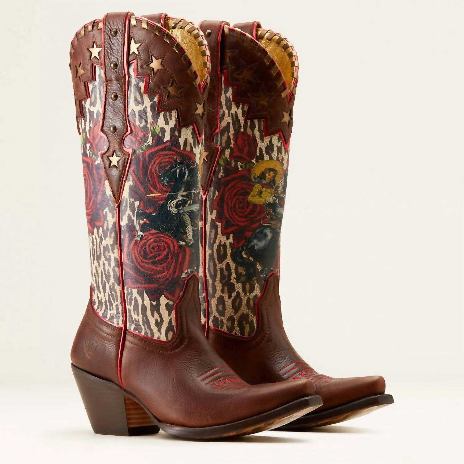 Music Festival Women's X Toe Rodeo Quincy Western Boot In Mohogany
