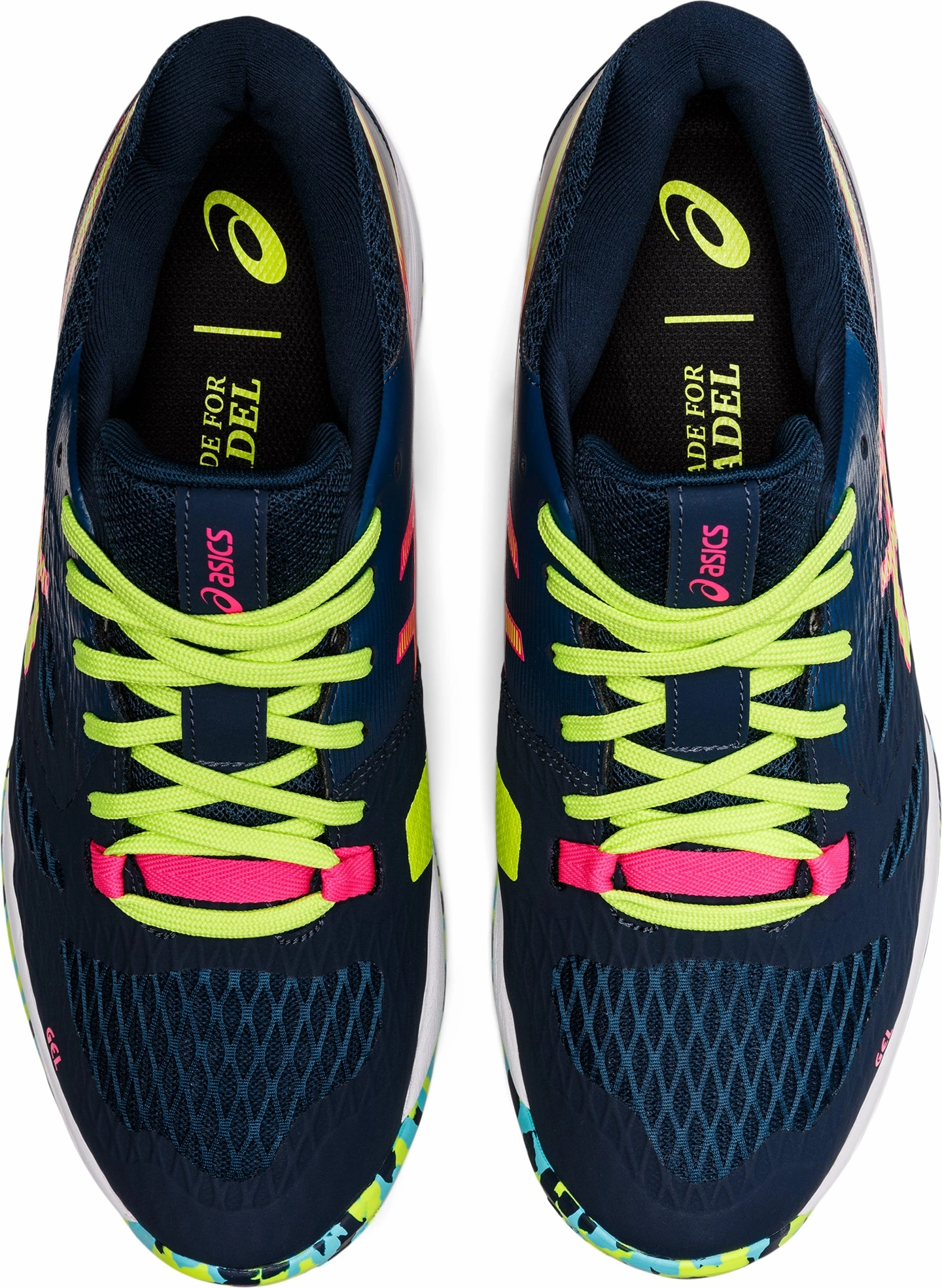 Walk Lifestyle Flexible Soles Asics Padel Lima FF Mens Court Shoes - Blue