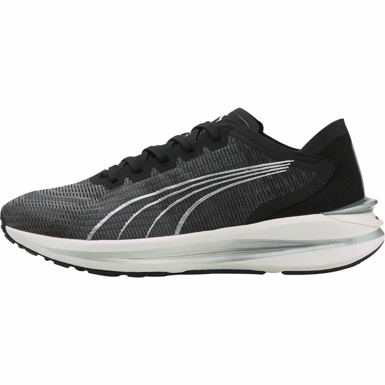 Puma Electrify Nitro Womens Running Shoes - Black Water   Repellent Indoor Use