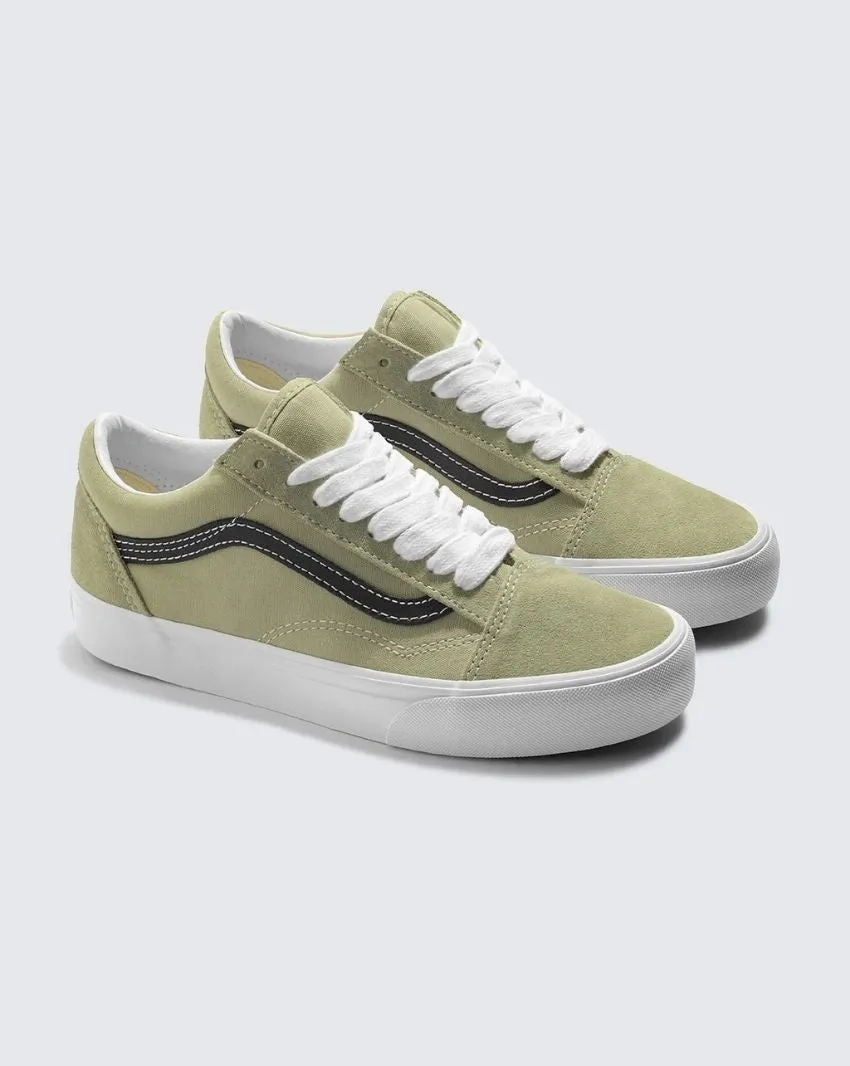 Premium Fit Vans Men's Old Skool Elm Green Sneaker Shoes