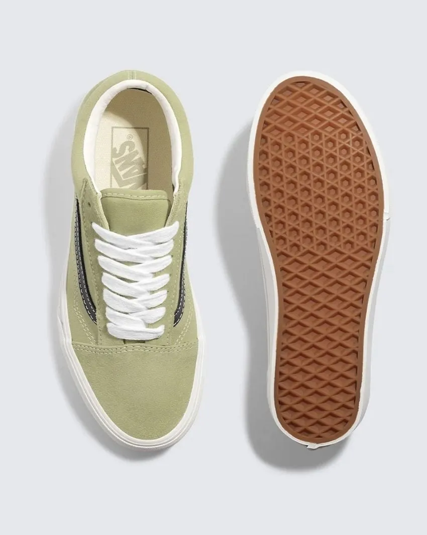 Vans Men's Old Skool Elm Green Sneaker Shoes Tunnel Trek