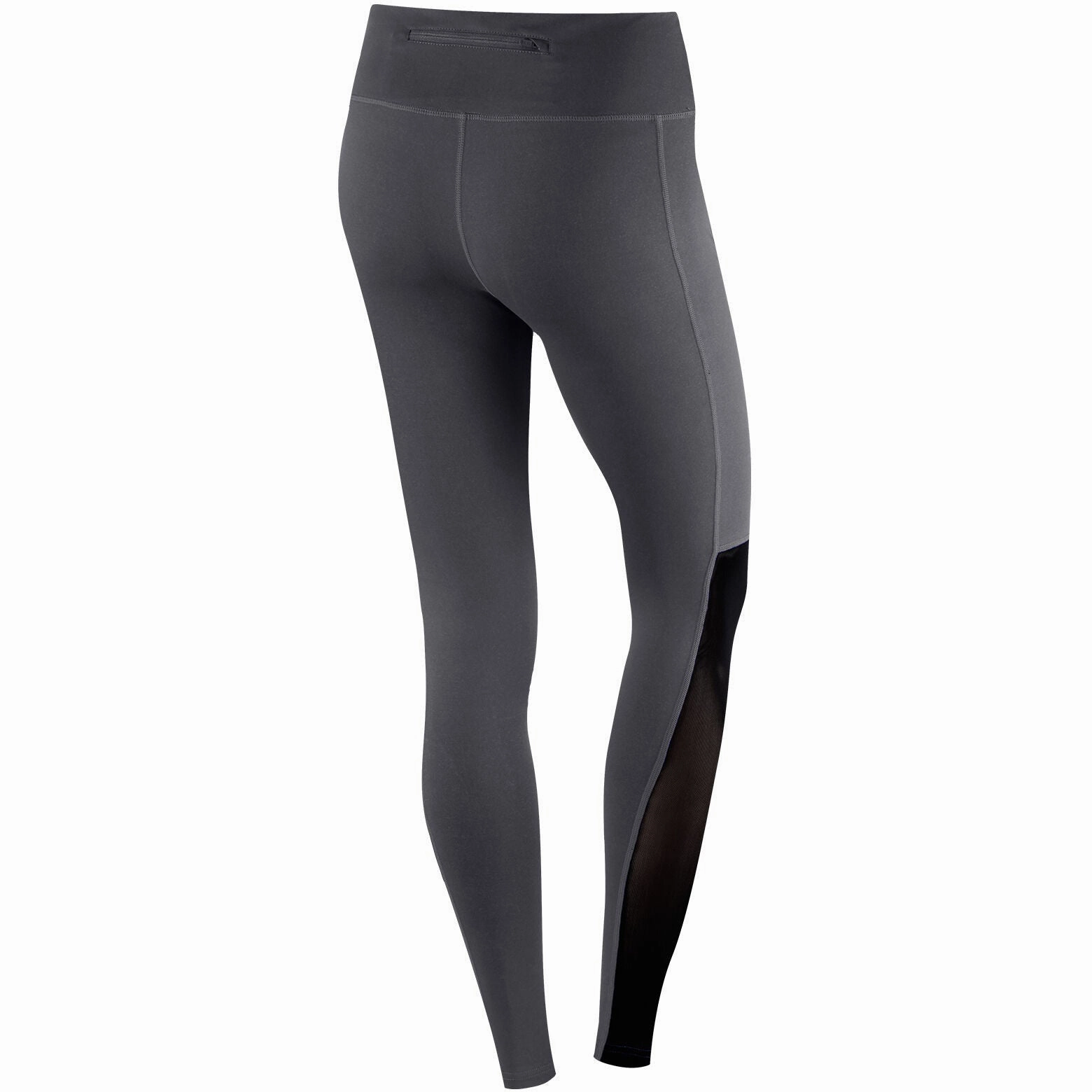 TCA Pro Performance MeshLuxe Womens Long Running Tights - Grey Gym Life