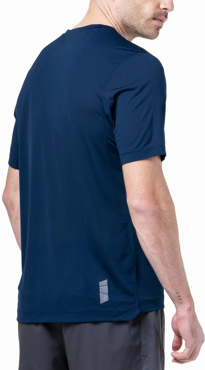 Ronhill Tech Short Sleeve Mens Running Top - Blue Chill Mode