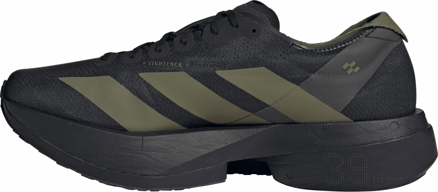 Progressive Rocker Design adidas Adizero Adios Pro 4 Mens Running Shoes - Black