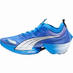 Puma Fast-R Nitro Elite Mens Running Shoes - Blue Seamless Comfort Lining