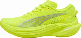 Cloud Soft Puma Deviate Nitro 3 Womens Running Shoes - Yellow