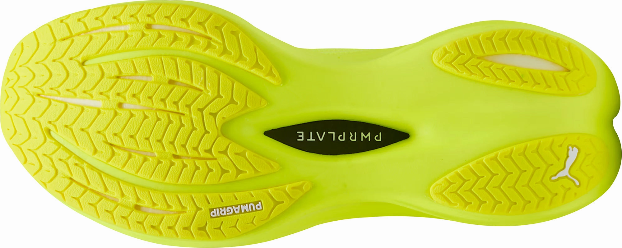 Impact-absorbing Puma Deviate Nitro 3 Womens Running Shoes - Yellow