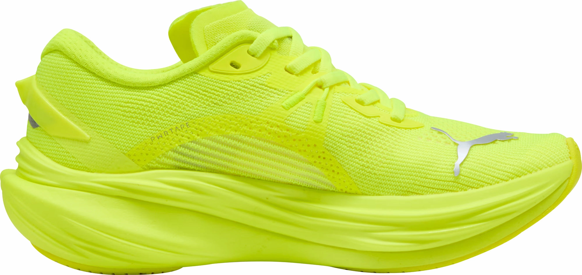Cushion Feel Supportive Design Puma Deviate Nitro 3 Womens Running Shoes - Yellow