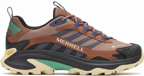 Trail Comfort Fit Harsh Climate Merrell Moab Speed 2 GORE-TEX Mens Walking Shoes - Brown