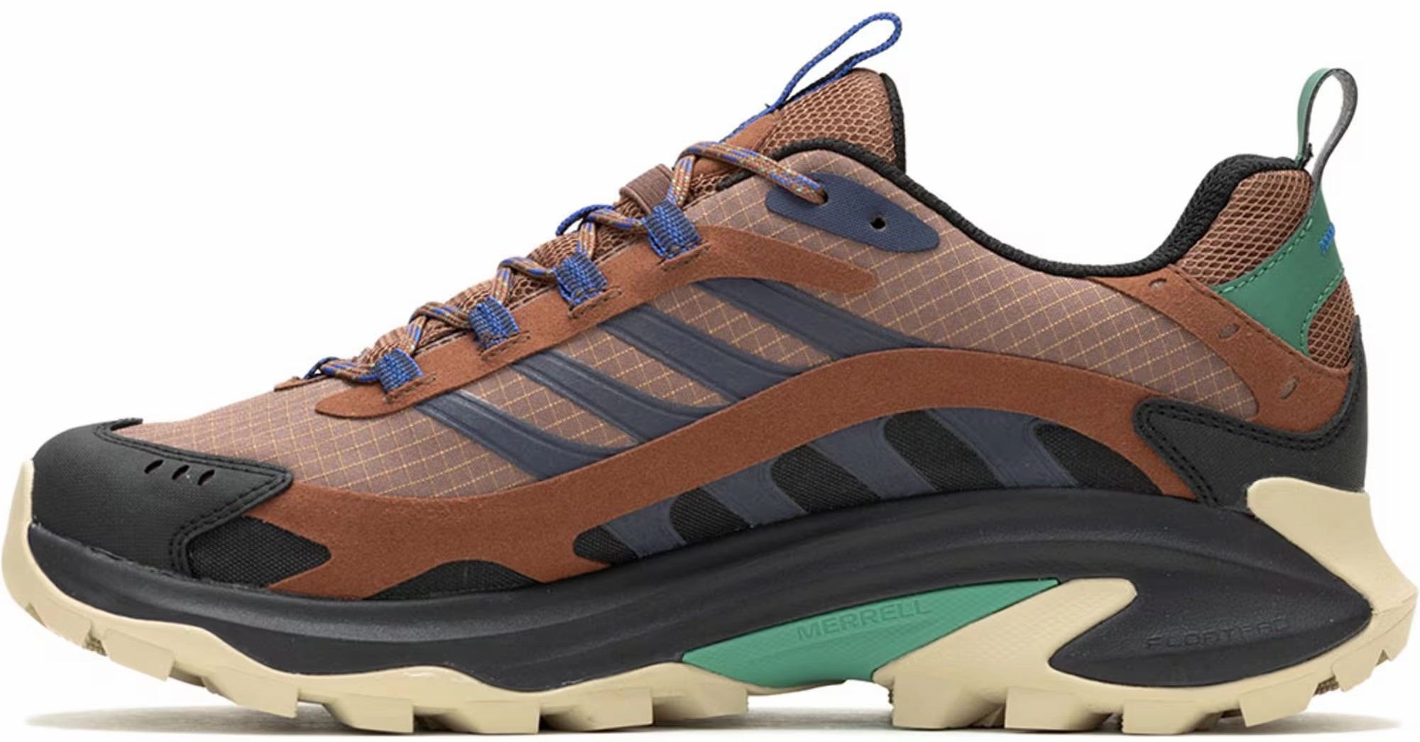 Merrell Moab Speed 2 GORE-TEX Mens Walking Shoes - Brown Steep Trail