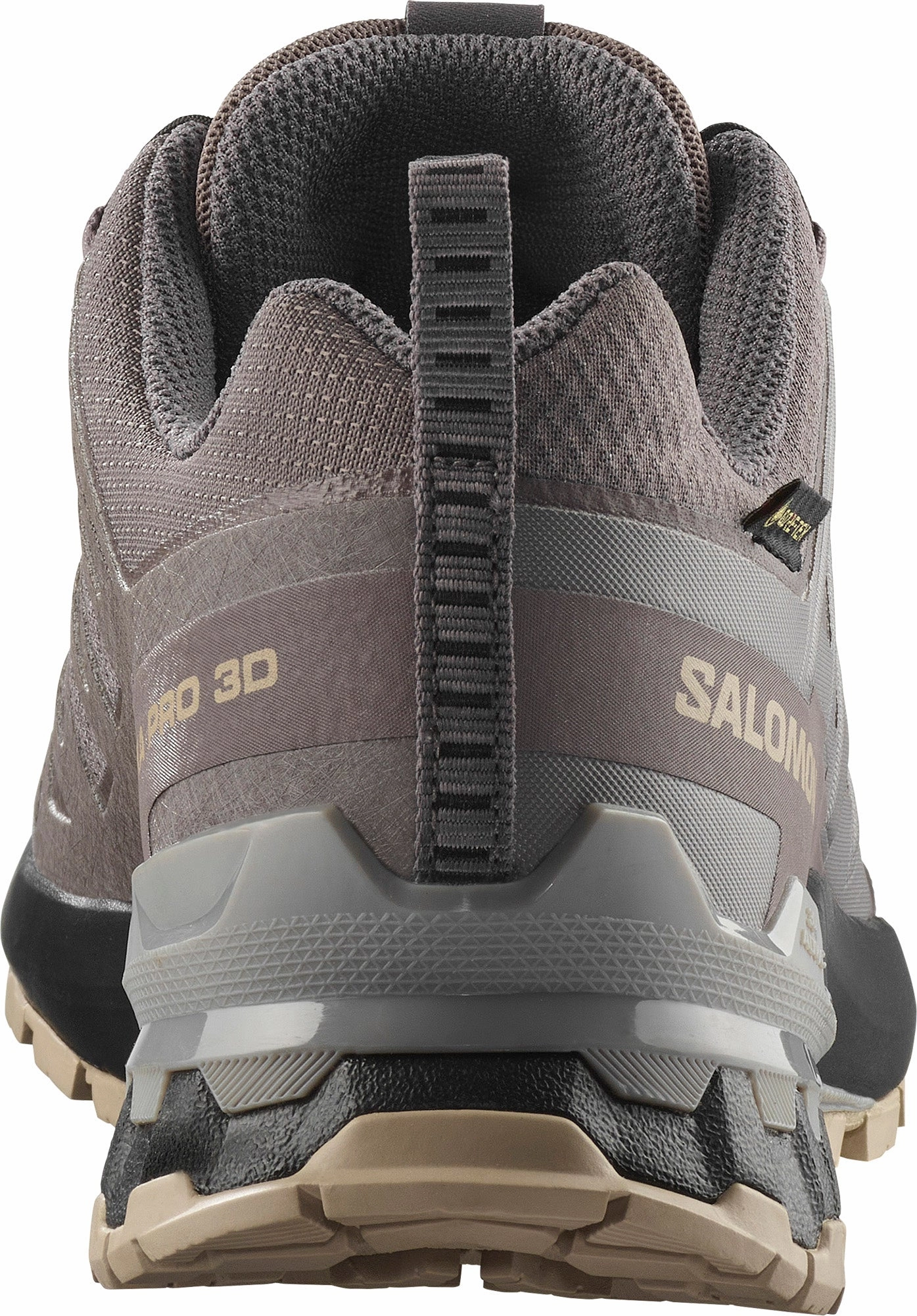 Salomon XA Pro 3D V9 GORE-TEX Womens Trail Running Shoes - Grey satin - finish - design shoes stain - resistant