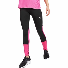 Puma Run Favourite Regular Rise Womens Long Running Tights - Black Weekend Trip Eco Friendly Flexible Stretch Material