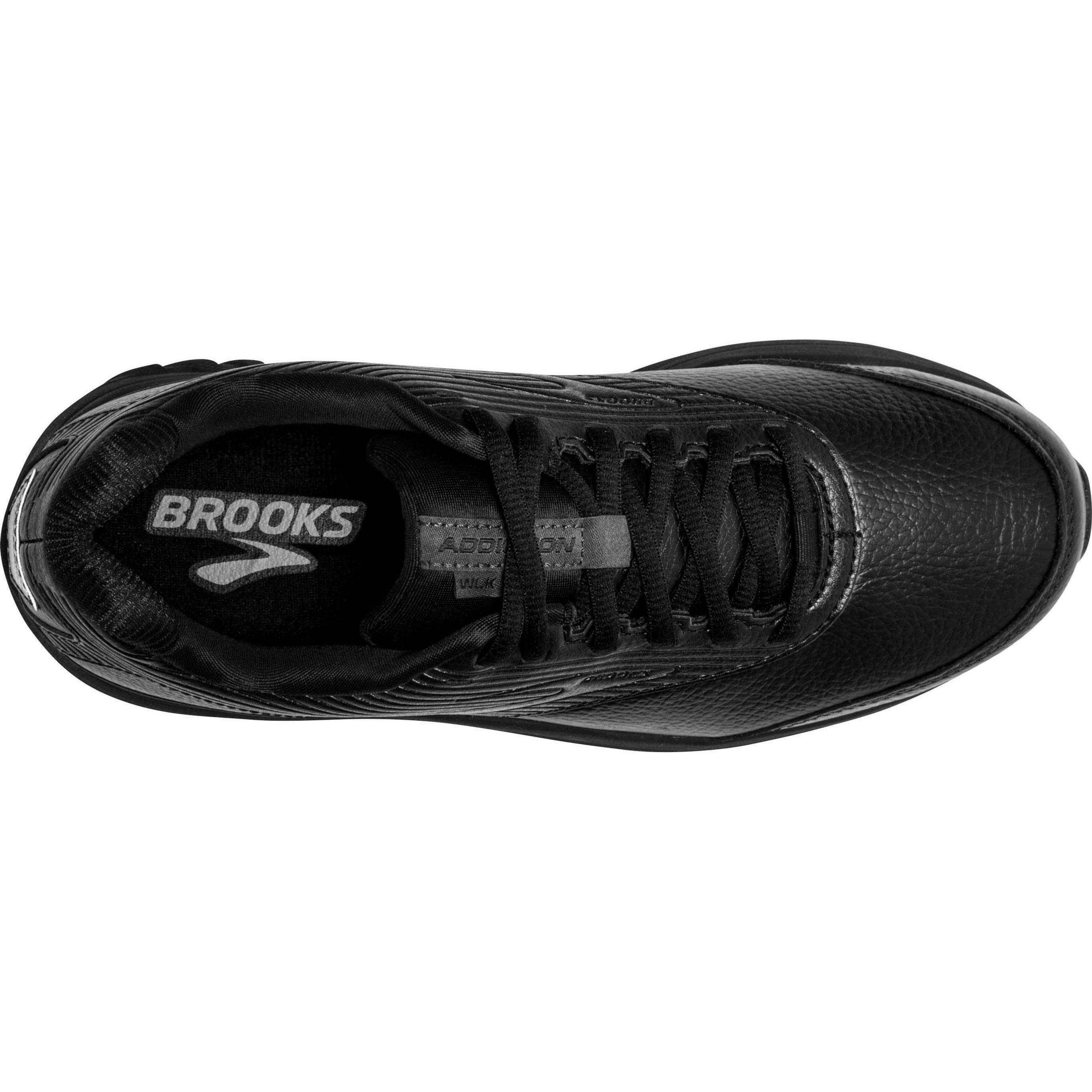 Brooks Addiction Walker 2 Womens Walking Shoes - Black Comfortable Upper Breath Detail
