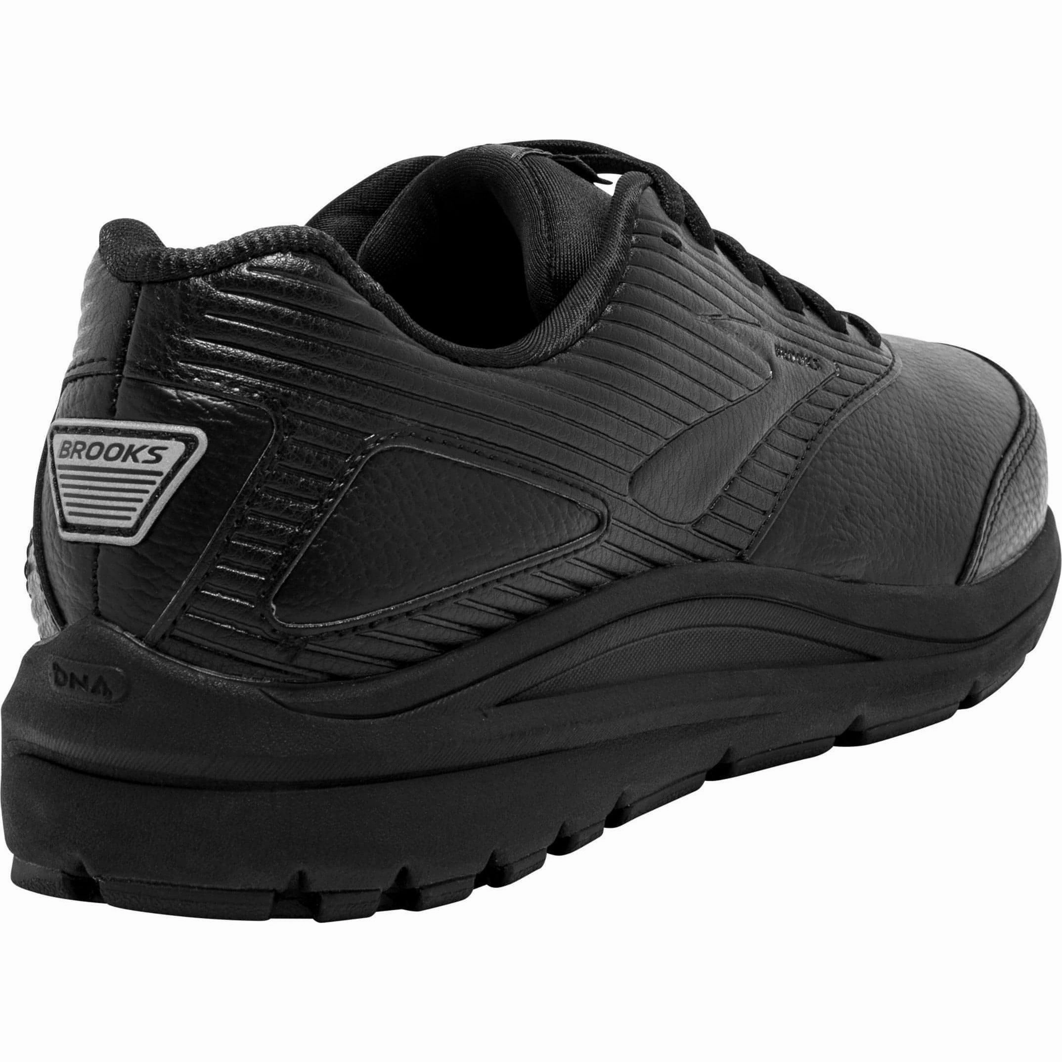 Anti Static Fabric Brooks Addiction Walker 2 Womens Walking Shoes - Black