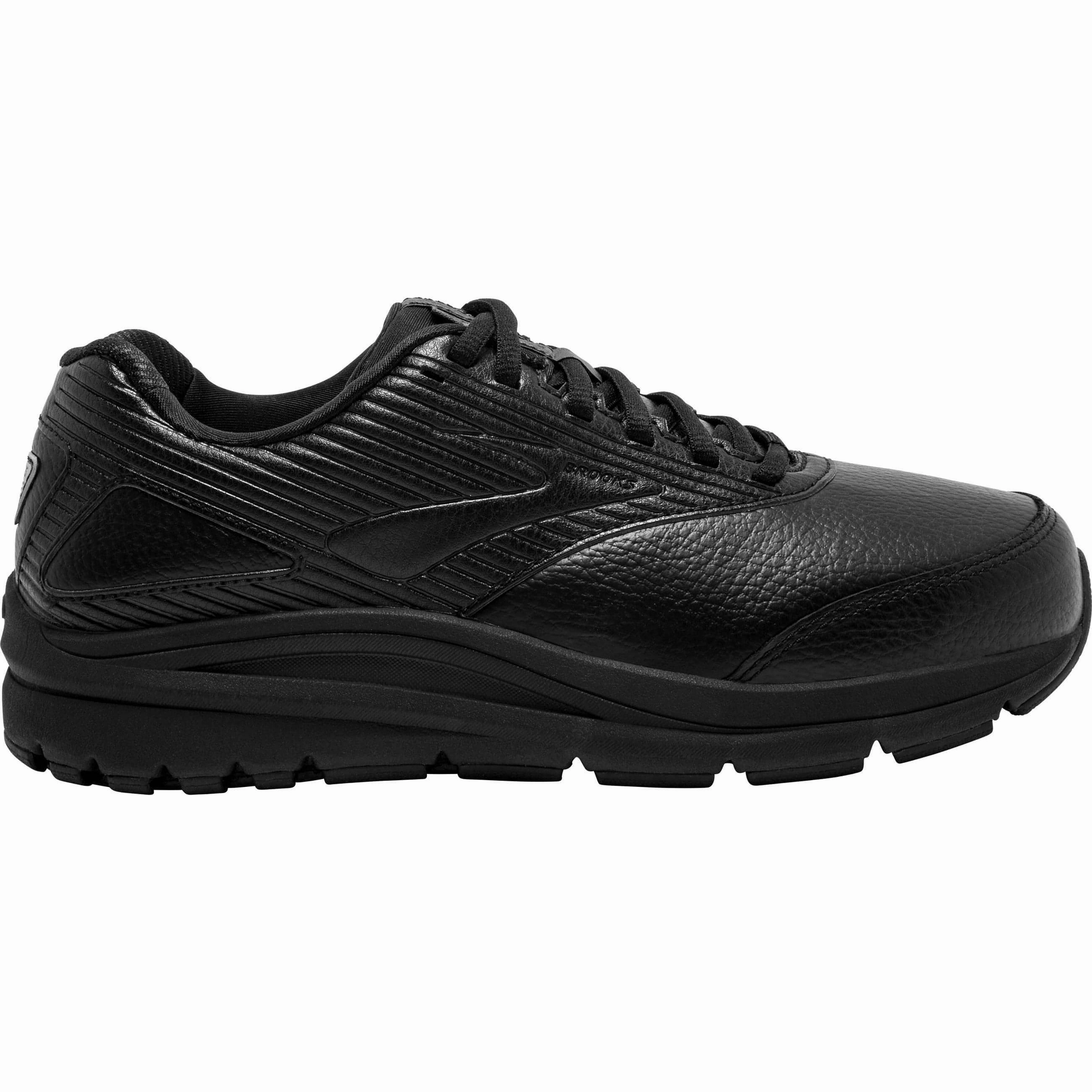 Torque Reduction Engineering Slip Resistant Sole Brooks Addiction Walker 2 Womens Walking Shoes - Black