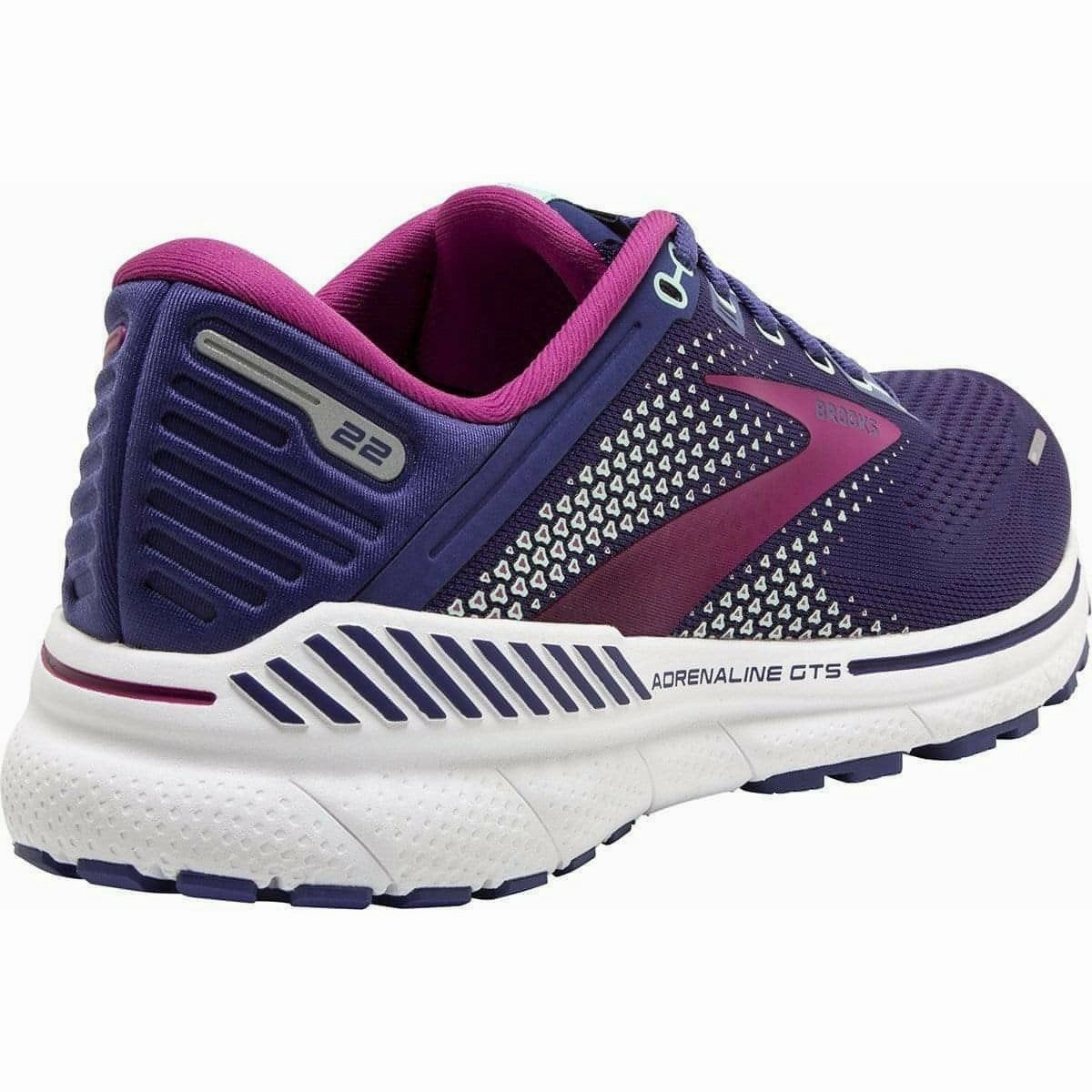 Brooks Adrenaline GTS 22 Womens Running Shoes - Purple Even Pressure