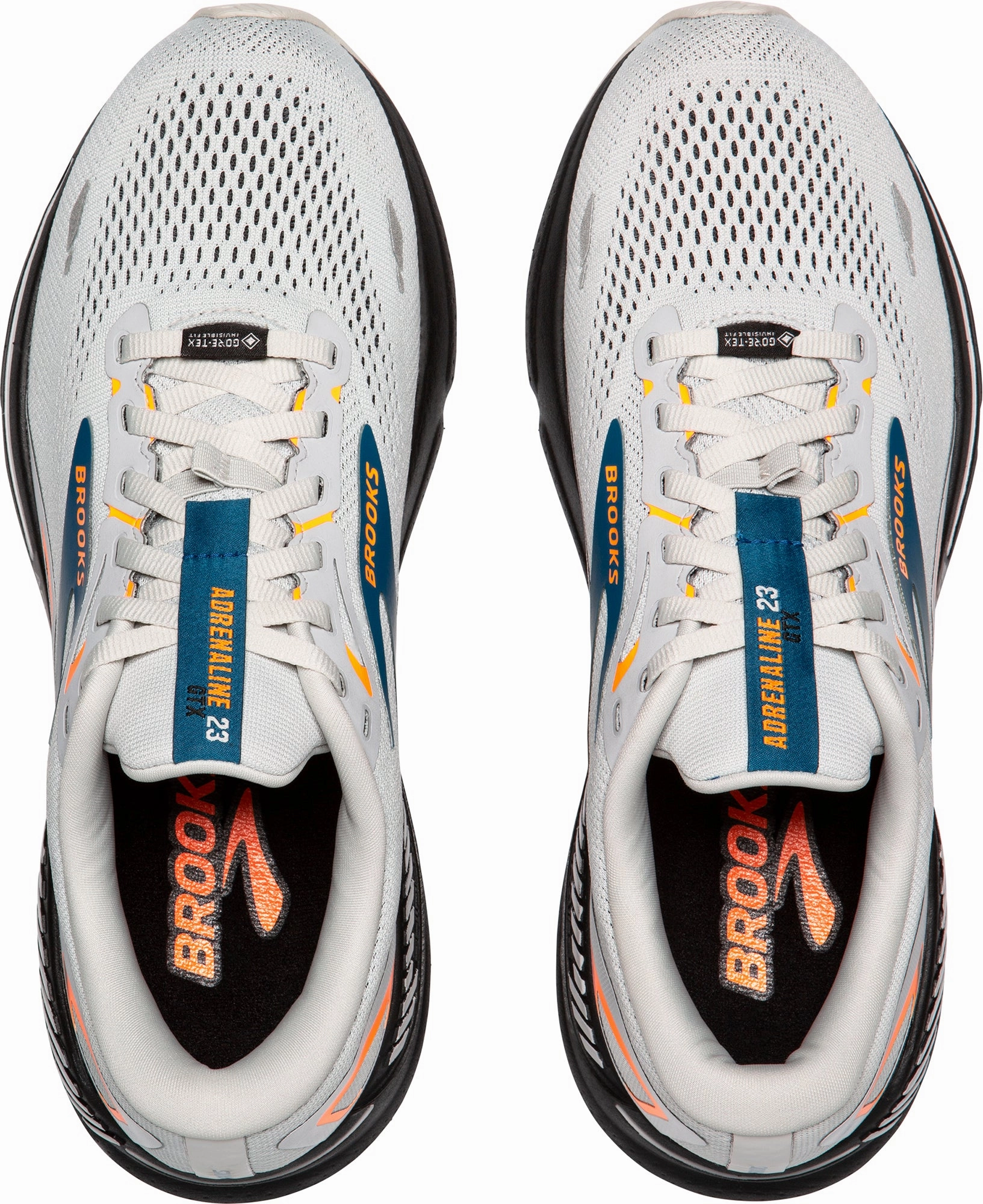 running in a bog area shoes Brooks Adrenaline GTS 23 GORE-TEX Mens Running Shoes - Grey