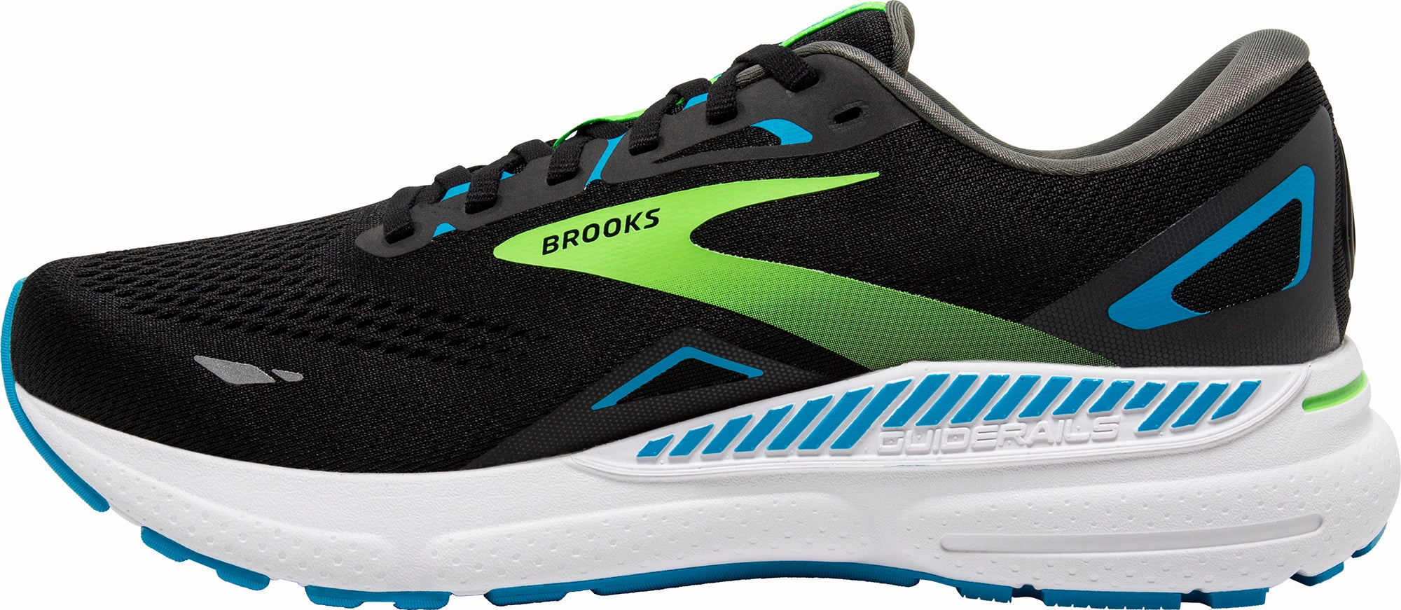 Brooks Adrenaline GTS 23 WIDE FIT Mens Running Shoes - Black Dynamic Upper Weave