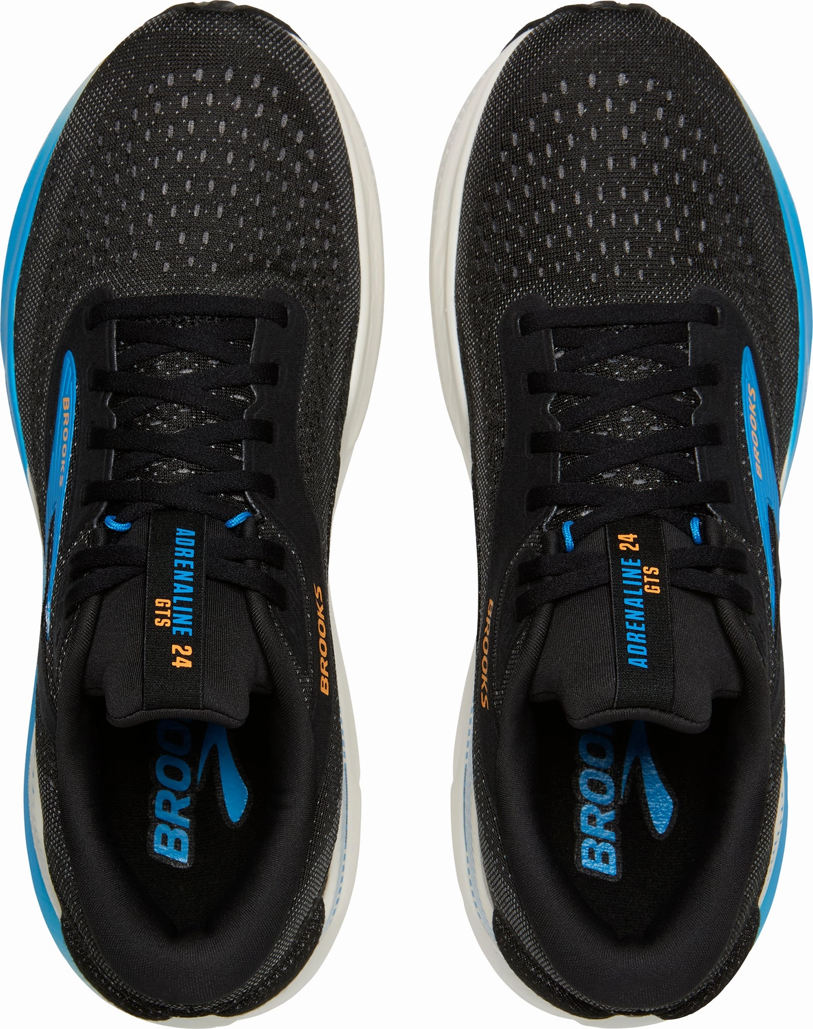 All Wear Brooks Adrenaline GTS 24 Mens Running Shoes - Black