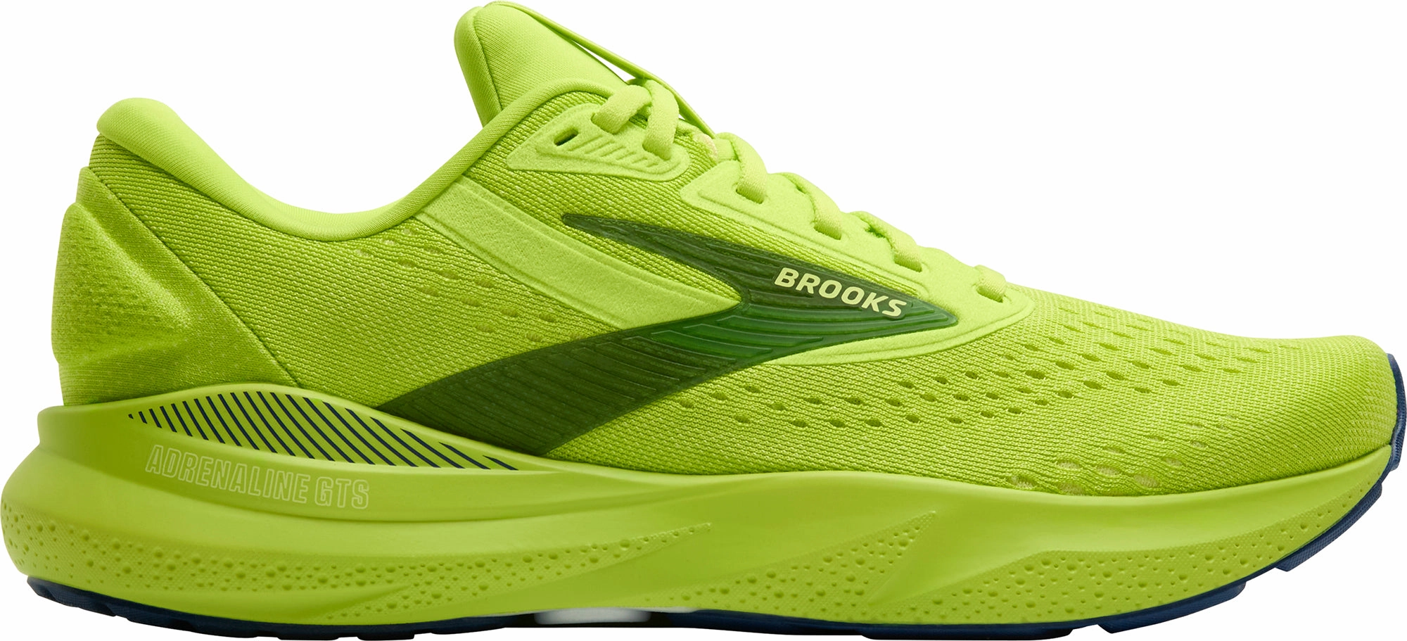 Brooks Adrenaline GTS 24 Mens Running Shoes - Green ActiveUse Micro Grip Tread Pattern