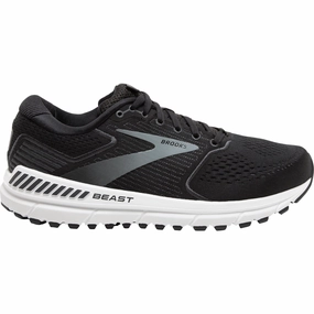 day - visibility shoes Supportive Midsole Arch Brooks Beast 20 WIDE FIT Mens Running Shoes - Black