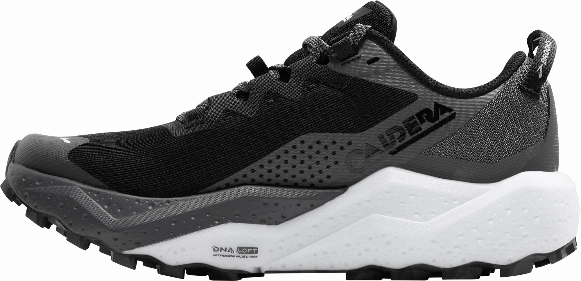 Supportive midsole Brooks Caldera 8 Womens Trail Running Shoes - Black