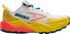 Light color option Brooks Caldera 8 Womens Trail Running Shoes - White