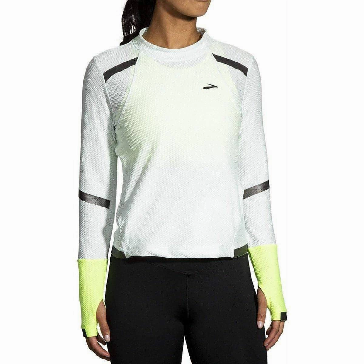 Multiple colors Brooks Carbonite Long Sleeve Womens Running Top - Grey