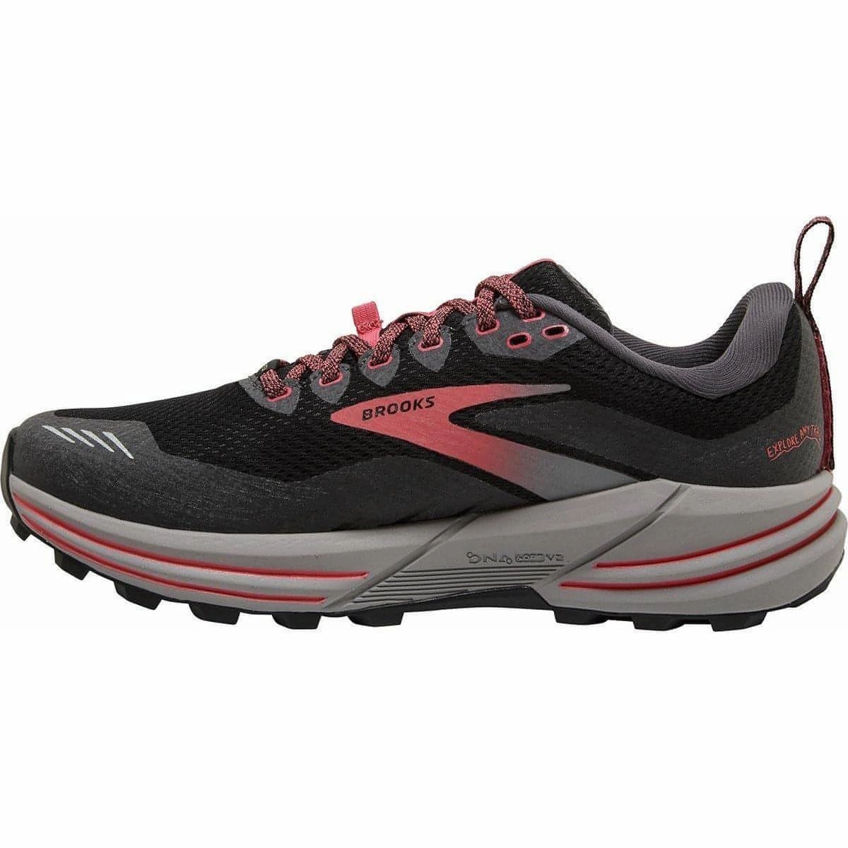 Brooks Cascadia 16 GORE-TEX Womens Trail Running Shoes - Black anti - twist shoes running on track