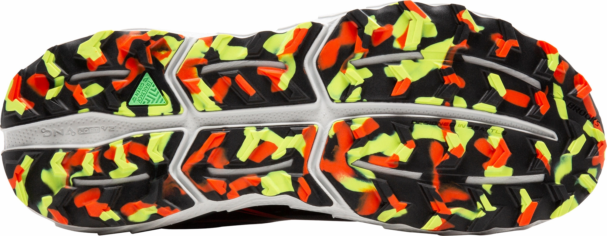 Heel counter Brooks Cascadia 18 GORE-TEX Mens Trail Running Shoes - Grey