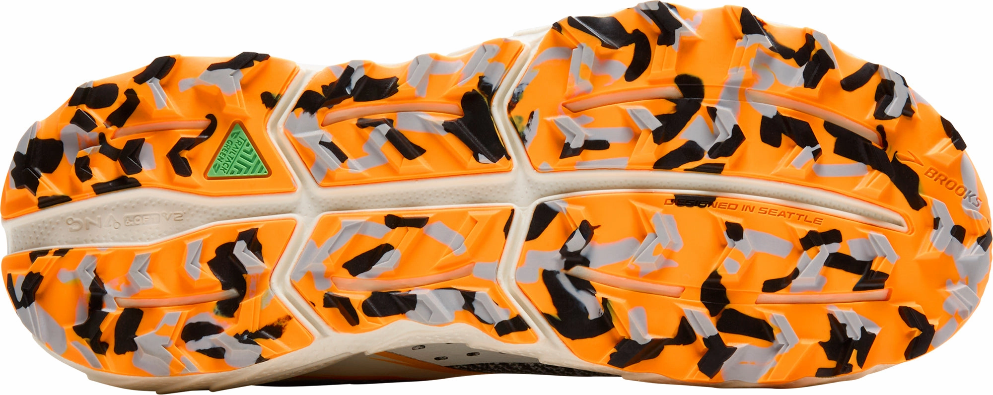 Brooks Cascadia 18 Mens Trail Running Shoes - Black Stretch Knit