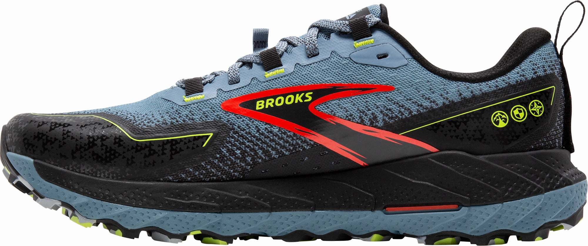 Versatile Fit inspiration Brooks Cascadia 18 Mens Trail Running Shoes - Blue