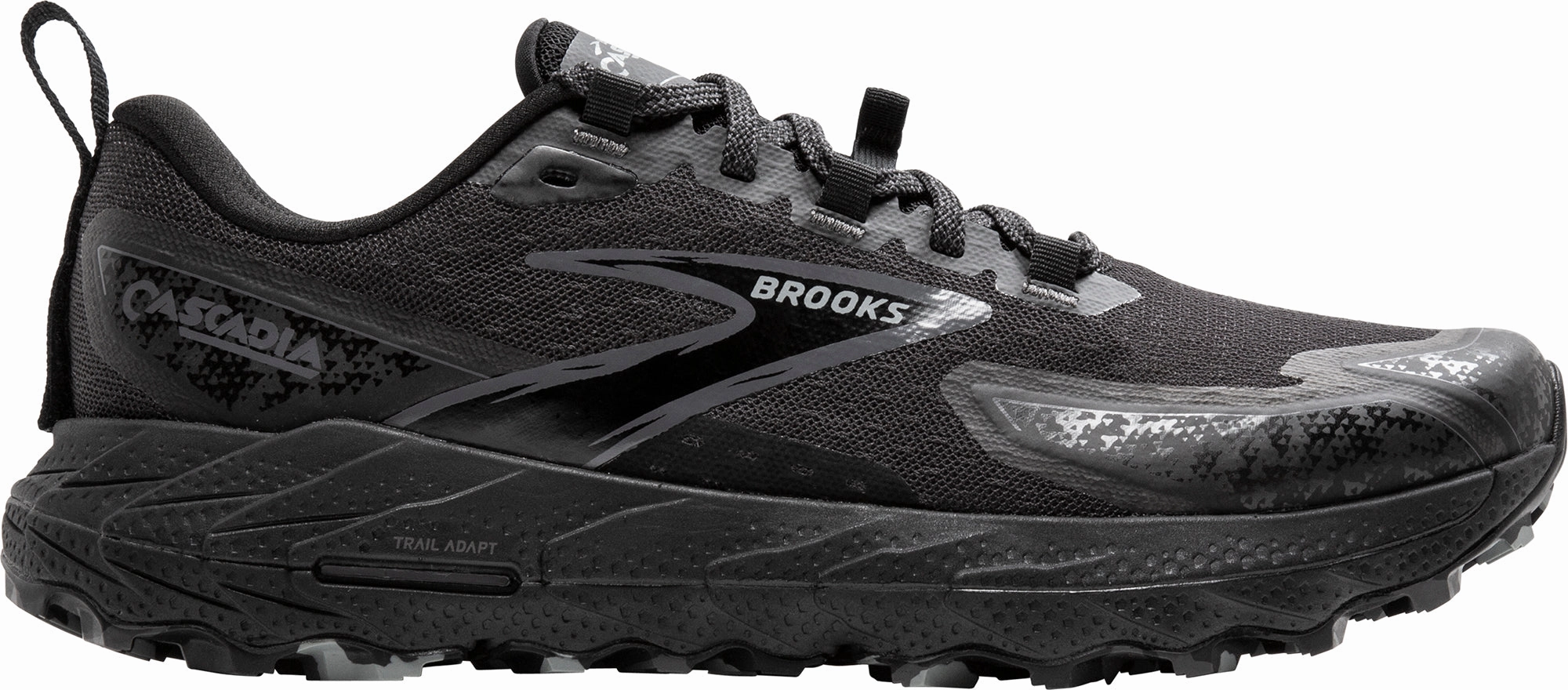 Brooks Cascadia 18 Womens Trail Running Shoes - Black Water shoes
