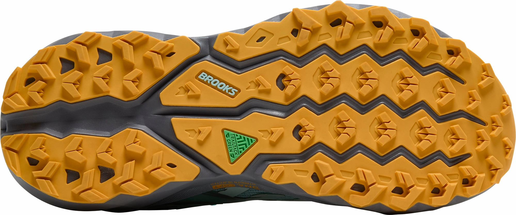 thick sole shoes Energy Retention Core Brooks Cascadia 19 Womens Trail Running Shoes - Blue